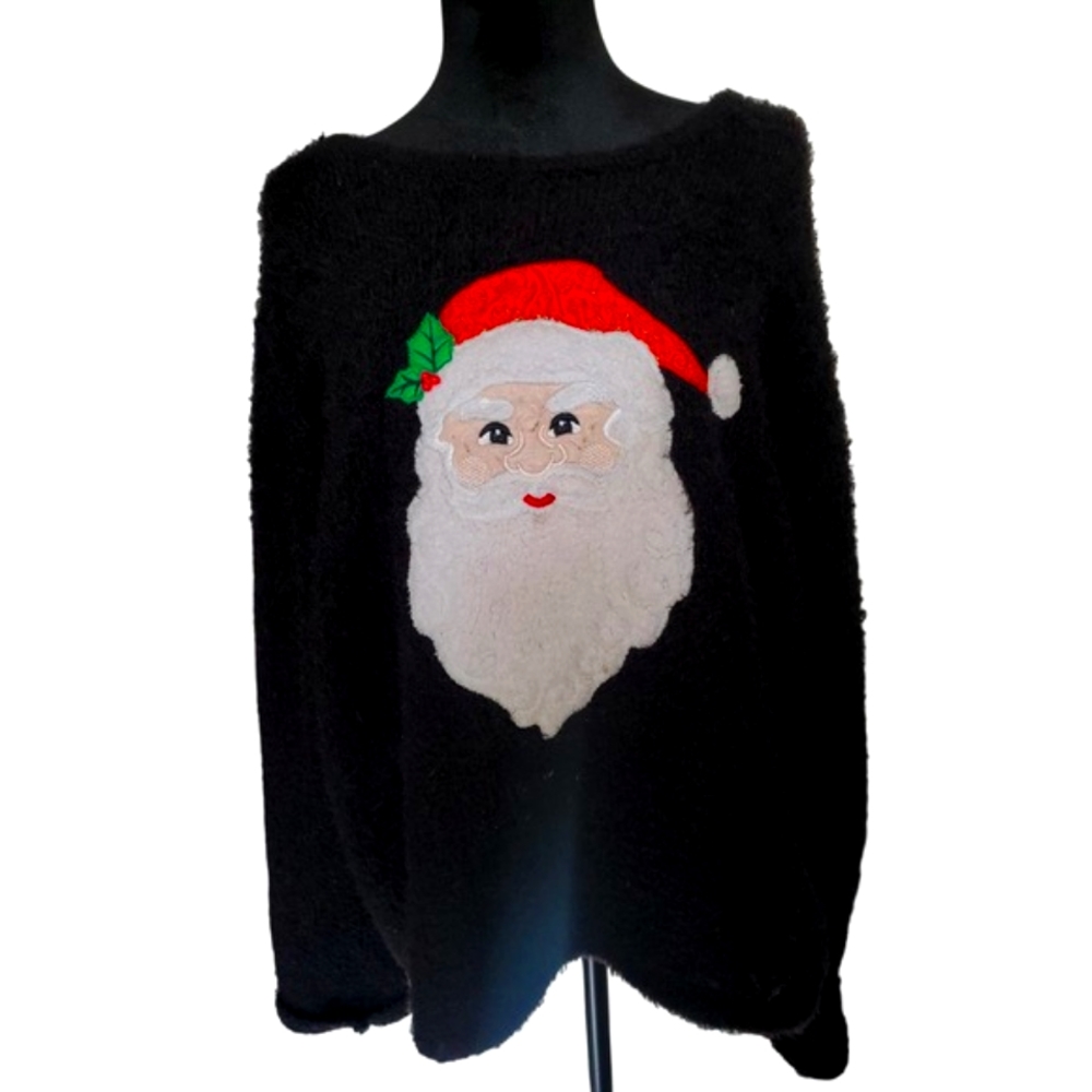 Santa Christmas Sweater/Size XL 16-18/Ugly Christmas Sweater